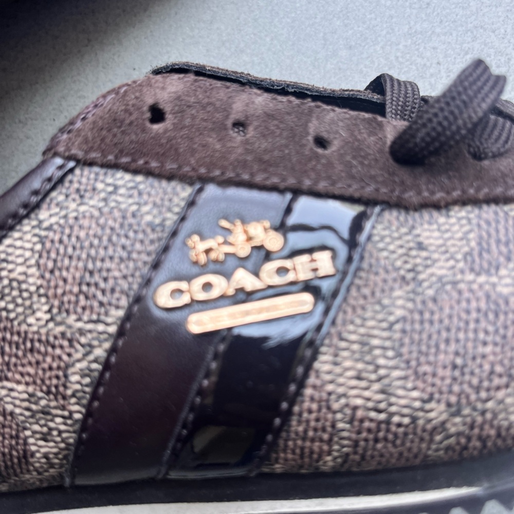 Never Worn Coach Sneakers! See photos of soles! Free Shipping, Price Negotiable!